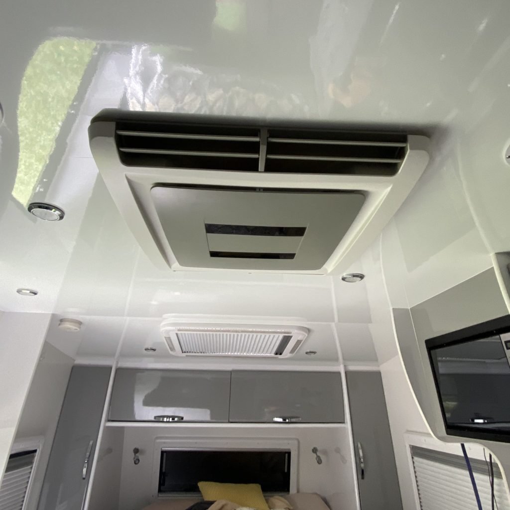 Caravan Aircon nice and clean after one of our services Caravan Aircon nice and clean after one of our services