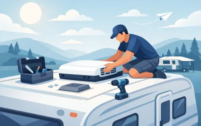 How to Install an Air Conditioner in a Caravan