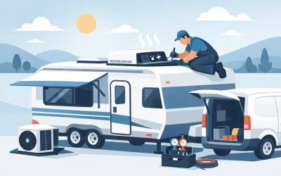 Mobile Caravan Aircon Repair Case Study