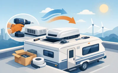 Rooftop Caravan Aircon Replacement Guide