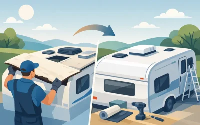 A Caravan Rooftop Replacement Case Example