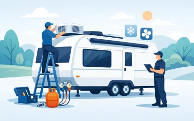 Onsite Caravan Aircon Installation Done Right