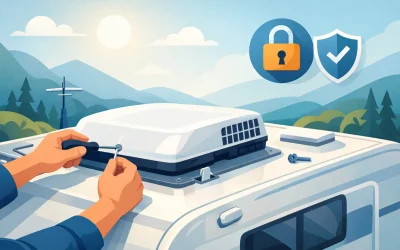How to Secure Rooftop Aircon on Your Caravan