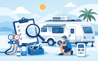 Summer Caravan Aircon Preparation Checklist