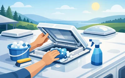 How to Clean Rooftop Vents on Your Caravan